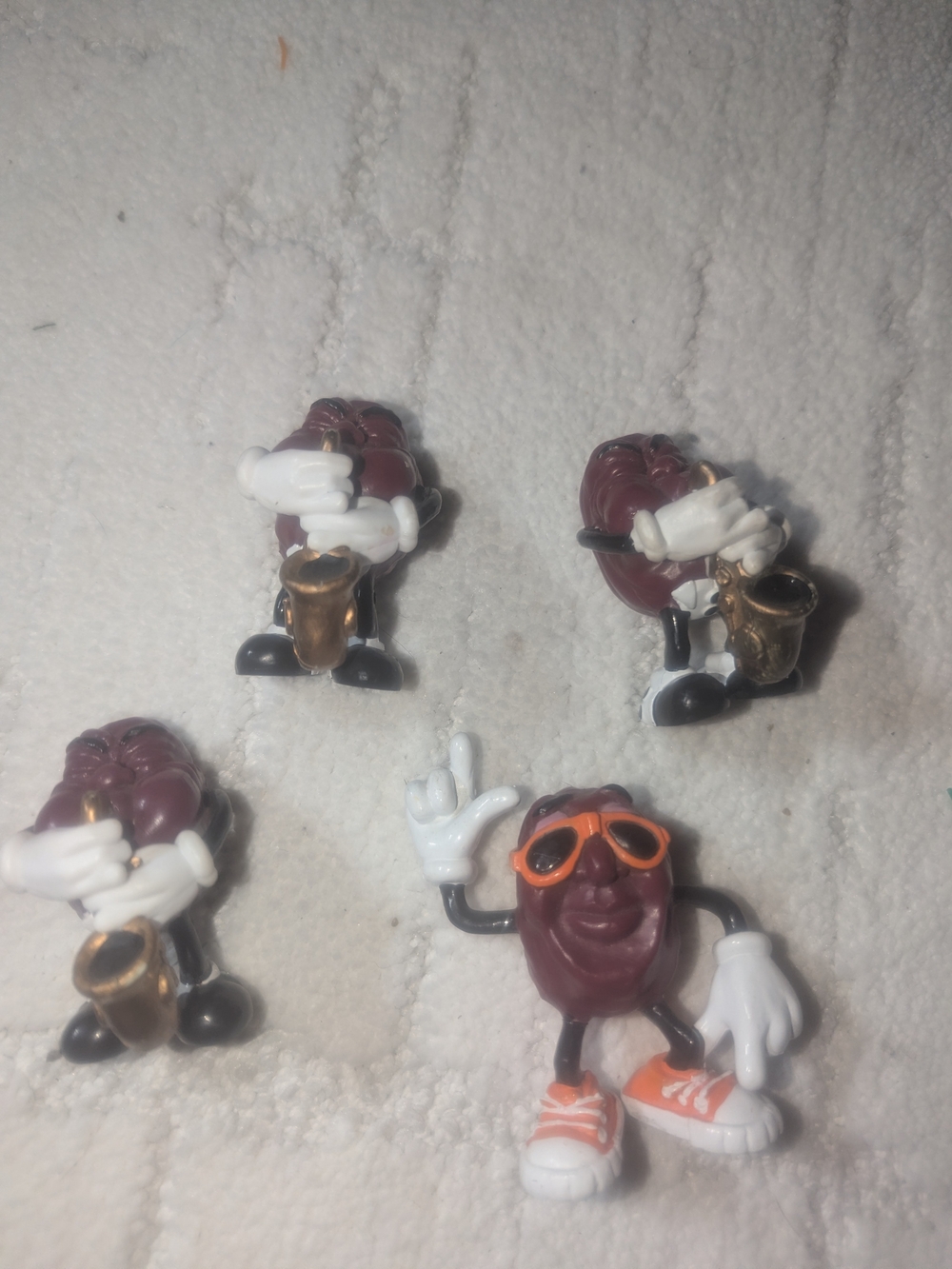 LARA Brown Raisin Character Set with Orange Sunglasses and Shoes
